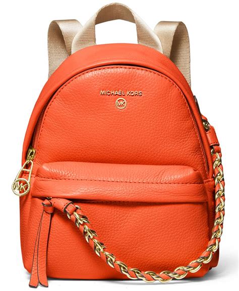 mini leather backpack michael kors|michael kors slater backpack.